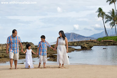 Paradise Cove Beach - Oahu Family Photos