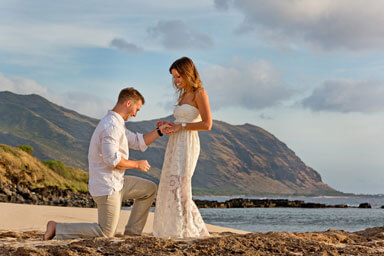 Surprise Engagement Proposal Photography Hawaii