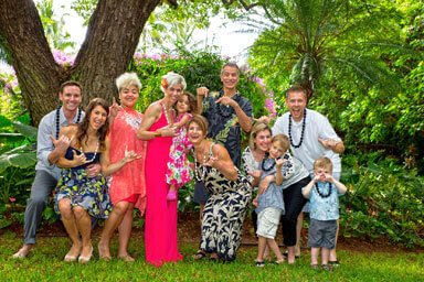 Hilton Hawaiian Family Portrait Photography