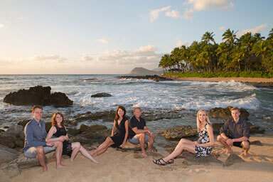 Secret Beach - Koolina Family Portrait Photography