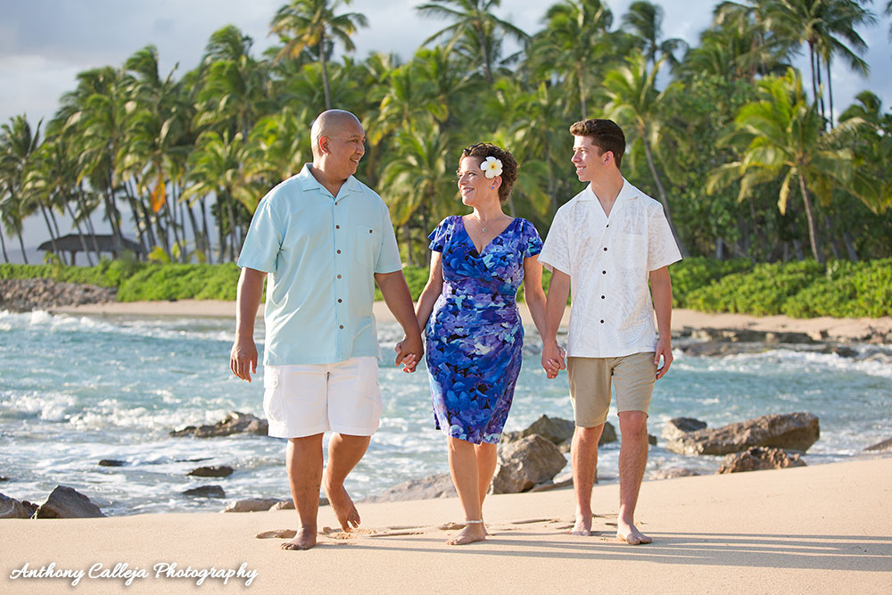 Oahu Family Photo Session, Secret Beach, KoOlina, Hawaii