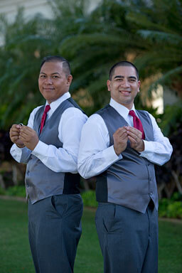 Oahu gay wedding photography