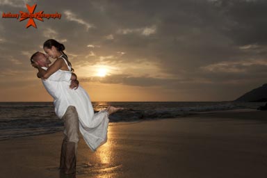 Kaena Point Sunset Wedding Photography