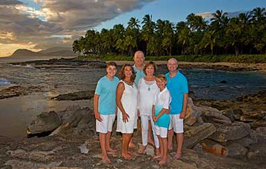 Koolina Beach Villas Beach Family Photo Session