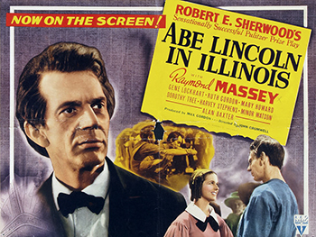 Abe Lincoln in Illinois: In the early 1830s, a youthful Abraham Lincoln (Raymond Massey) departs his home in Kentucky to study law and make a name for himself. While traveling to New Orleans to deliver several pigs he raised with his father, Abe meets Ann Rutledge (Ruth Gordon) in the sleepy hamlet of New Salem, Illinois. Abe returns to the town, starts a business and marries Ann before slowly working his way toward politics and the fateful future that will see him become one of America's most iconic presidents. 1940