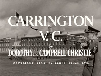 Carrington V.C.: An English officer and his wife, whom he finds annoying, are accused of tampering with military funds. They are put on trial and a long case of corruption follows. 1954