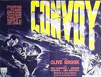Convoy: Convoy is a 1940 British war film, produced by Ealing Studios, directed by Pen Tennyson, and starring Clive Brook, John Clements, and Edward Chapman. 1940