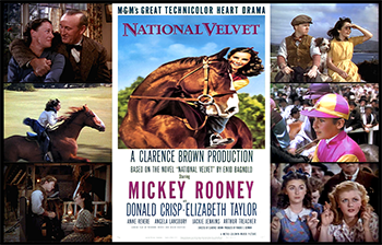 National Velvet: The devout but iron-willed Father Flanagan (Spencer Tracy) leads a community called Boys Town, a different sort of juvenile detention facility where, instead of being treated as underage criminals, the boys are shepherded into making themselves better people. But hard-nosed petty thief and pool shark Whitey Marsh (Mickey Rooney), the impulsive and violent younger brother of an imprisoned murderer, might be too much for the good father's tough-love system. 1944