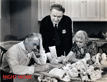 Night Work: A 1939 American comedy film directed by George Archainbaud and starring Mary Boland, Charles Ruggles, Billy Lee, and Donald O'Connor.