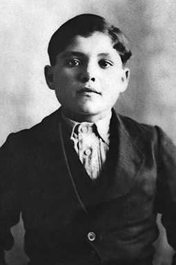 Photo of my father, Pacifico Calleja, taken when he was about 11 years old.This image was used for his passport for his journey to America in 1921.
