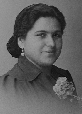 Portrait of my mother, Theresa Caruana.