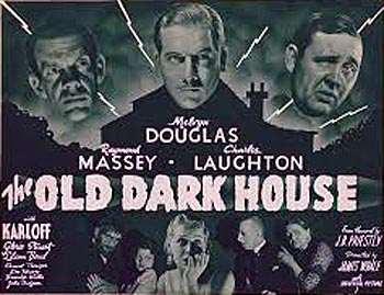 The Old Dark House: Driving through a brutal thunderstorm in Wales, three travelers take refuge in an eerie house owned by the Femm family. Reluctantly admitted by Horace Femm (Ernest Thesiger), the three sit down to a strange dinner. Horace is neurotic; mute butler Morgan (Boris Karloff) is an alcoholic; and Horace's sister, Rebecca (Eva Moore), raves about chastity. When the storm brings in an industrialist and chorus girl, Gladys DuCane Perkins (Lilian Bond), Morgan's lust and Rebecca's ire are ignited.