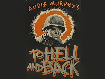 To Hell and Back : Young Audie Murphy's (playing himself) father abandons his large family, and Audie becomes the main breadwinner. When World War II breaks out, Murphy wants to enlist, but looks too young and small to make a good fighter. Nevertheless admitted as an infantryman by the Army, Murphy proves a courageous soldier. The film, based on Murphy's life, reenacts his many battles, including the ultimate feat that earned him a Congressional Medal of Honor: single-handedly turning back a German attack.(1955)