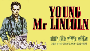 Young Mr. Lincoln: In this dramatized account of his early law career in Illinois, Abraham Lincoln (Henry Fonda) is born into a modest log cabin, where he is encouraged by his first love, Ann Rutledge (Pauline Moore), to pursue law. Following her tragic death, Lincoln establishes a law practice in Springfield, where he meets a young Mary Todd (Marjorie Weaver). Lincoln's law skills are put to the test when he takes on the difficult task of defending two brothers who have been accused of murder. 1939